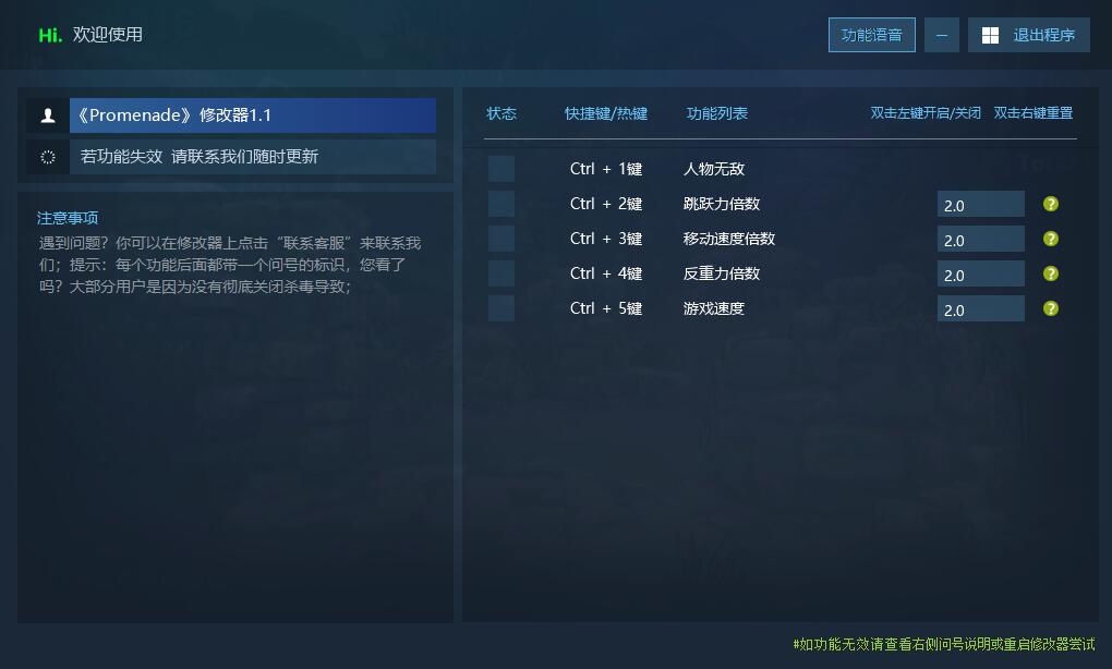 漫游奇境 Promenade 5月4更新 论坛粉丝请求制作的修改器游戏封面 漫游奇境 Promenade 5月4更新 论坛粉丝请求制作的修改器游戏封面
